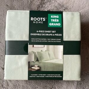 Roots Home - King 6-Piece Sheet Set